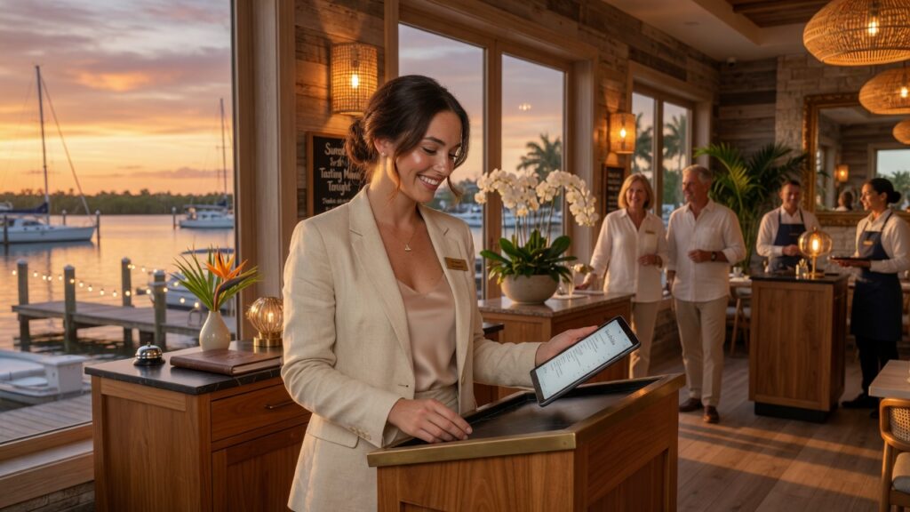 Host Jobs Near Me – SWFL Waterfront Entrance